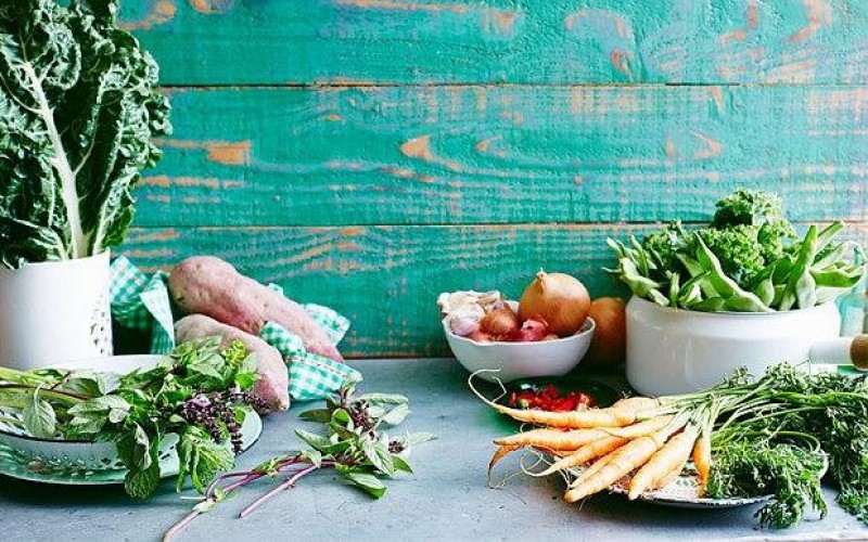 mat trai cua che do an chay truong