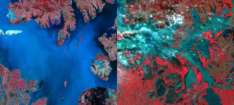 nhung buc anh hoa hinh trai dat cua nasa