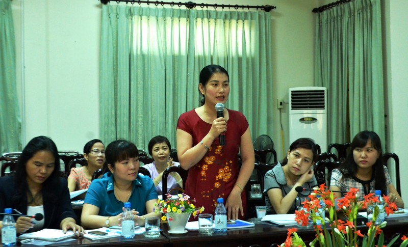 nu dai bieu cac tinh bac trung bo san sang cho ngay bau cu