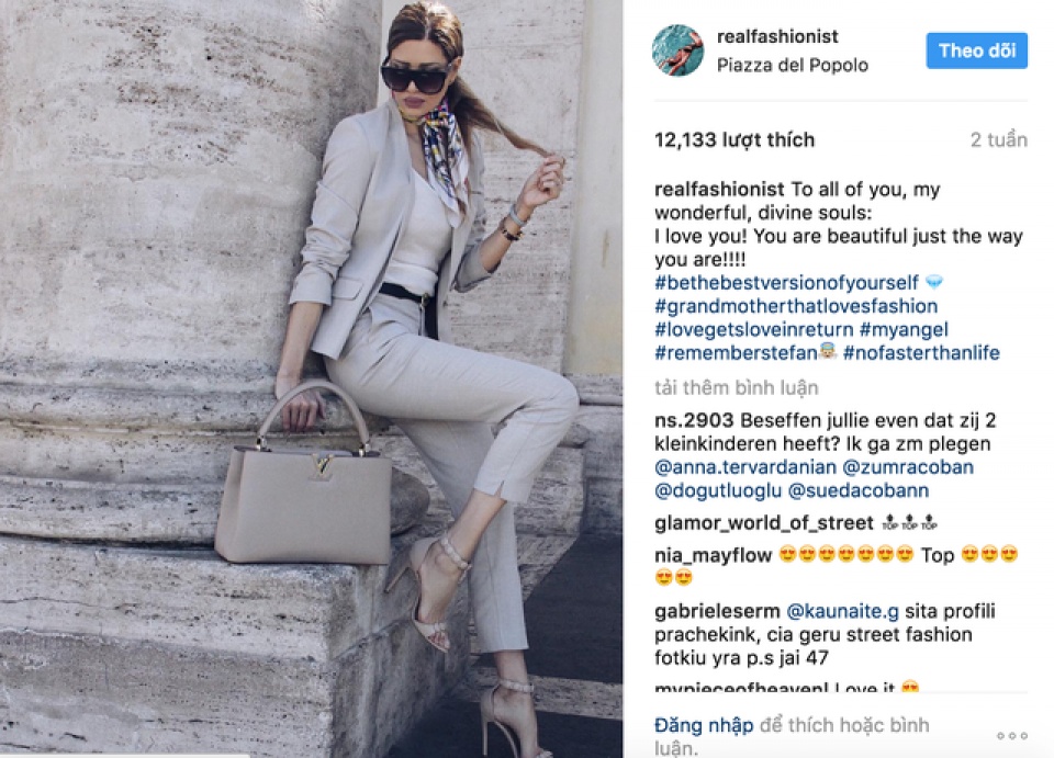 gap ba ngoai sieu hot tren mang xa hoi instagram