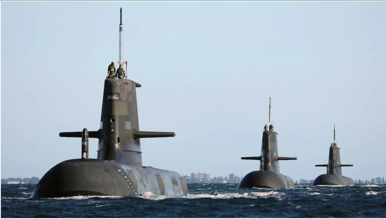 Biện đội tàu ngầm lớp 6 Collins của Australia sẽ được trang bị công nghệ kính tiềm vọng mới. (Nguồn:ADF)
