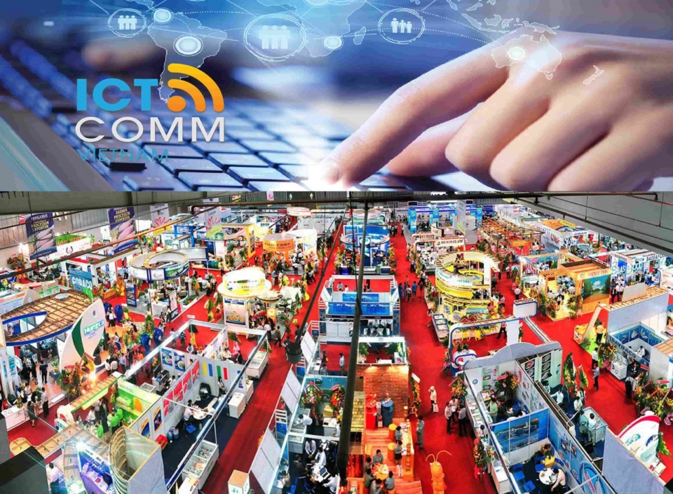 Triển lãm Vietnam ICTComm 2018 có quy mô vượt trội so với năm ngoái trien lam vietnam ictcomm 2018 co quy mo vuot troi so voi nam ngoai