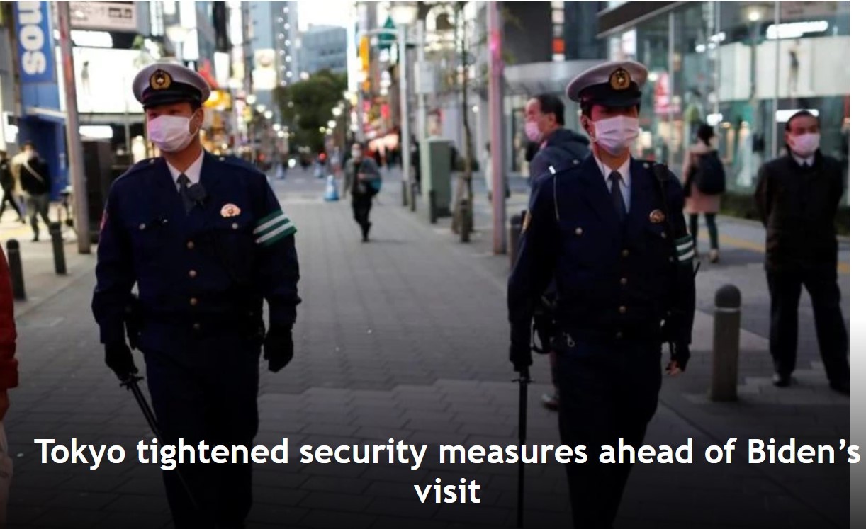Nhật Bản siết chặt an ninh ở Tokyo trước chuyến thăm của Tổng thống Mỹ