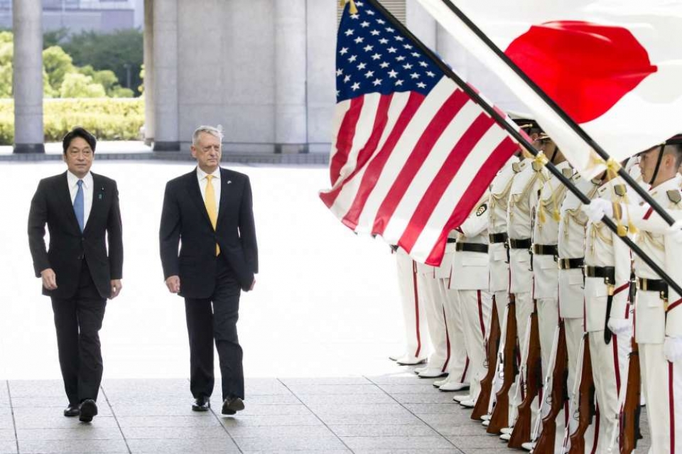 lien minh my nhat ban tap tran chung de tang kha nang phan ung