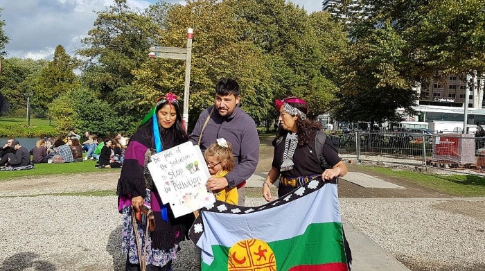 bieu tinh quy mo lon chong bien doi khi hau o la haye ha lan