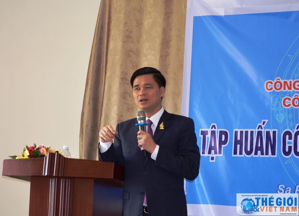 Hội nghị tập huấn Công tác Công đoàn Bộ Ngoại giao trong thời đại công nghiệp 4.0 hoi nghi tap huan cong tac cong doan bo ngoai giao trong thoi dai cong nghiep 40