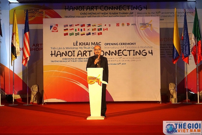 hanoi art connecting 4th 2019 den hen lai len