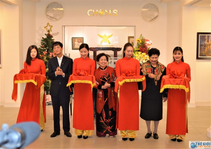 giao mua cung 20 hoa sy cua unesco my thuat ha noi