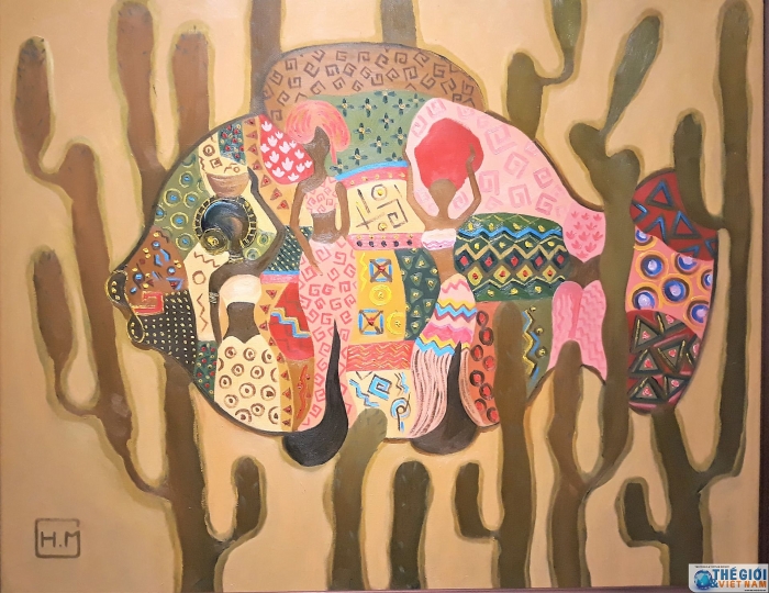 giao mua cung 20 hoa sy cua unesco my thuat ha noi