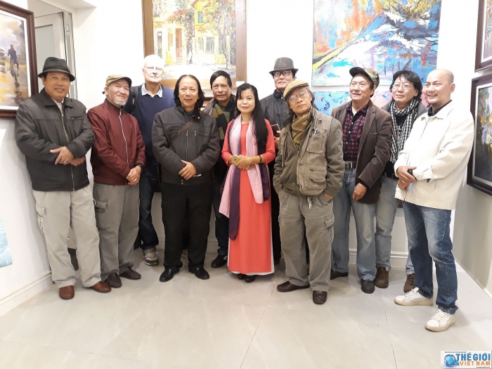 giao mua cung 20 hoa sy cua unesco my thuat ha noi