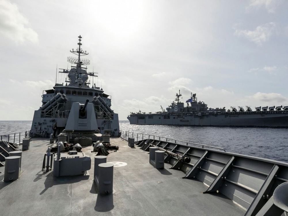 (1.30) Australia khẳng định cam kết đảm bảo an ninh, an toàn hàng không và hàng hải trên Biển Đông. (Nguồn: Bộ Quốc phòng Australia)