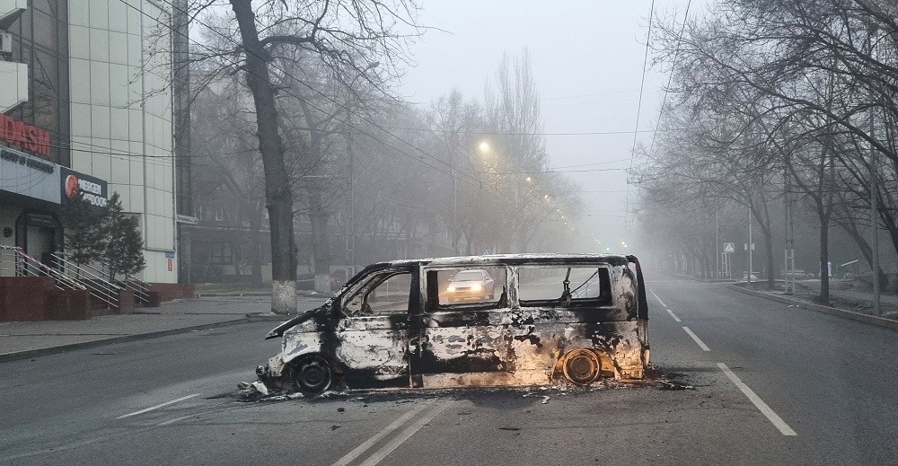 (01.12) Kazakhstan đã trải qua làn sóng bạo động nghiêm trọng từ ngày 2/1/2022 tới nay. (Nguồn: Reuters) 
