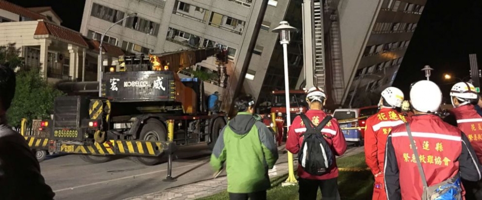 Động đất lớn tại Đài Loan (Trung Quốc) dong dat lon tai dai loan trung quoc