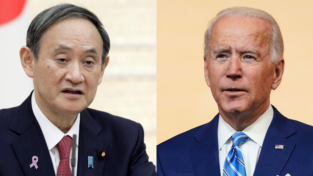 (04.14) Thủ tướng Nhật Bản Suga Yoshihide và Tổng thống Mỹ Joe Biden sẽ có cuộc gặp gỡ trực tiếp đầu tiên tại Washington vào ngày 16/4 tới. (Nguồn: Nikkei Asia Review)