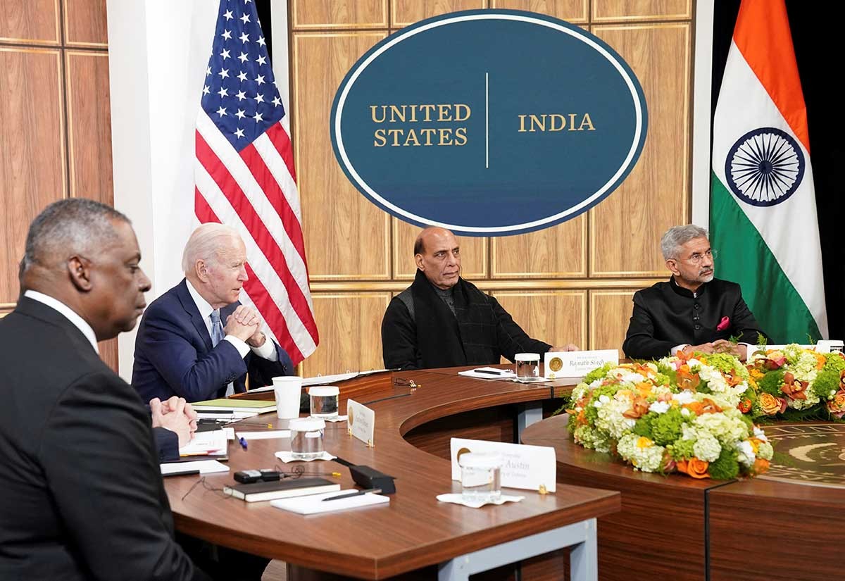 (04.13) Tổng thống Mỹ Joe Biden đã không thể thuyết phục Thủ tướng Narendra Modi thay đổi lập trường về Nga. (Nguồn Reuters)
