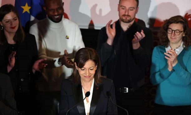 (04.13) Thị trưởng Paris - bà Anne Hidalgo, chỉ nhận 1,7% số phiếu trong vòng đầu bầu cử tổng thống Pháp năm 2022. (Nguồn: AFP)