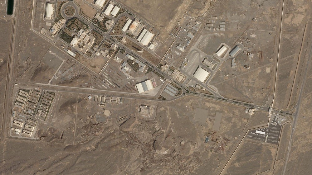 (04.15) Cơ sở hạt nhân Natanz của Iran nhìn từ trên cao. (Nguồn Getty Images)