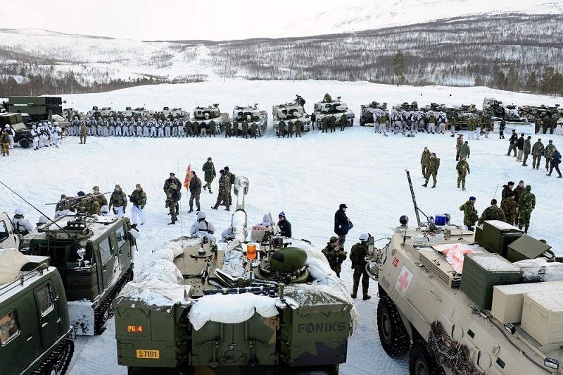 (04.17) NATO đã tổ chức cuộc tập trận chung lớn Cold Response tại khu vực Bắc Cực vào tháng 1 vừa qua. (Nguồn: Wikipedia)