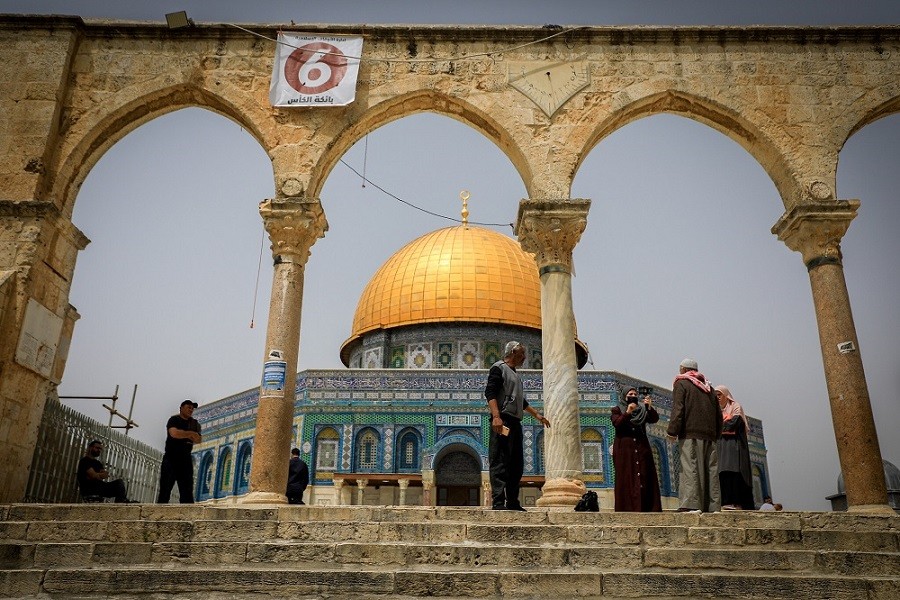 (04.21) Đền thờ Hồi giáo Al Aqsa khiến quan hệ giữa Israel và các nước Hồi giáo ít nhiều căng thẳng. (Nguồn: Flash90)