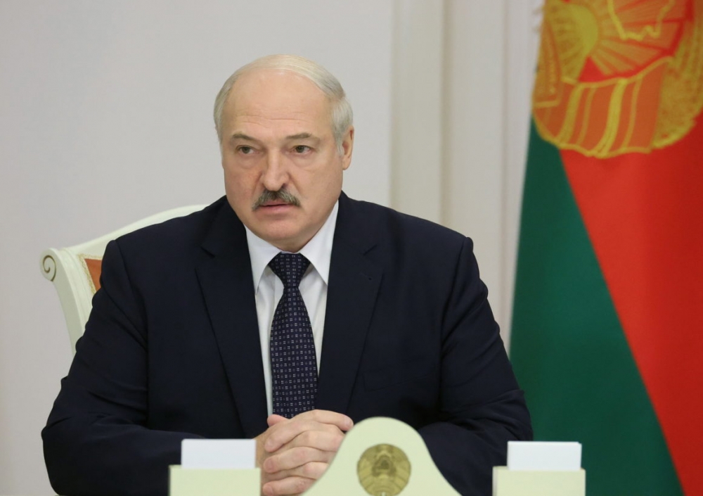 (05.24) Chính quyền Tổng thống Belarus Alexander Lukashenko (ảnh) đã hứng chịu chỉ trích của dư luận quốc tế sau khi buộc máy bay RyanAir hạ cánh để bắt giữ ông Protasevich. (Nguồn: EPA)