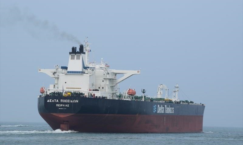 (06.01) Hy Lạp đóng vai trò quan trọng trong ngành vận tải dầu thế giới - Ảnh: Tàu chở dầu Delta Poseidon của Hy Lạp vừa bị Iran bắt giữ. (Nguồn: Marine Traffic)