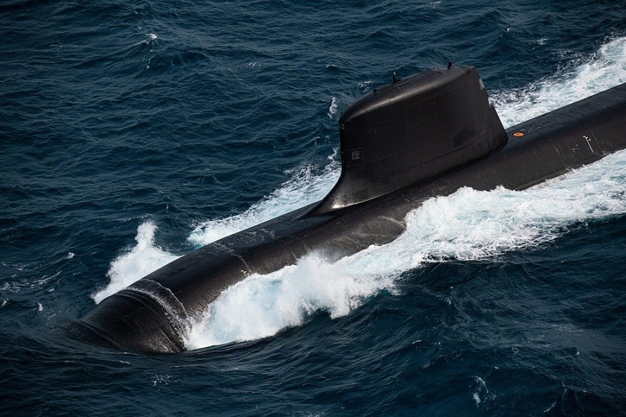 (06.03) Tàu ngầm hạt nhân thế hệ mới Suffren của Pháp. (Nguồn: Axel Manzano/Marine Nationale)