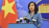 Người phát ngôn Bộ Ngoại giao Việt Nam trả lời về tình hình eo biển Đài Loan hiện nay