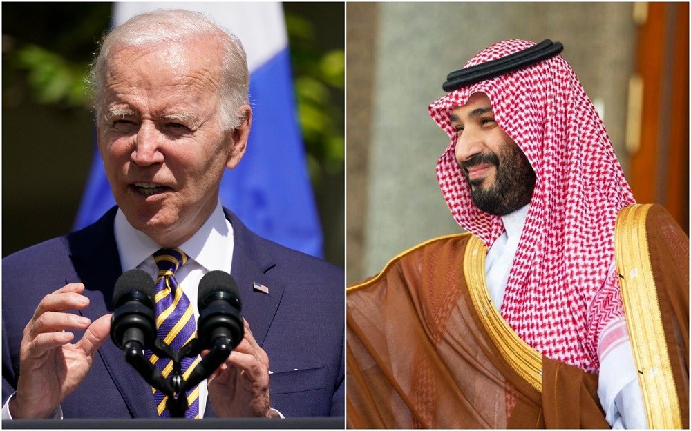 (07.13) Tổng thống Mỹ Joe Biden bỏ ngỏ khả năng gặp gỡ Thái tử Saudi Arabia Mohammad bin Salman. (Nguồn: AP/Collage)