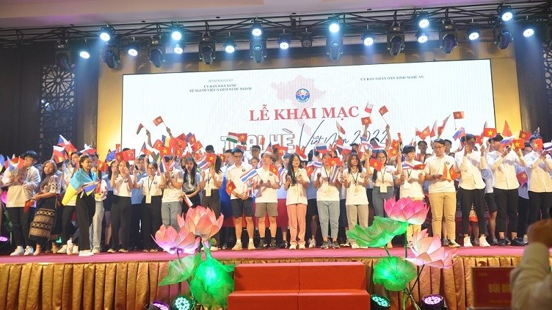Khai mạc Trại hè Việt Nam 2022 tại Nghệ An