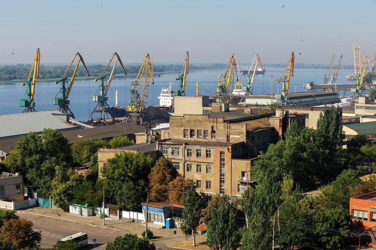 (08.05) Khu vực Kherson hiện đang nằm dưới sự kiểm soát của quân đội Nga. (Nguồn: Reuters)