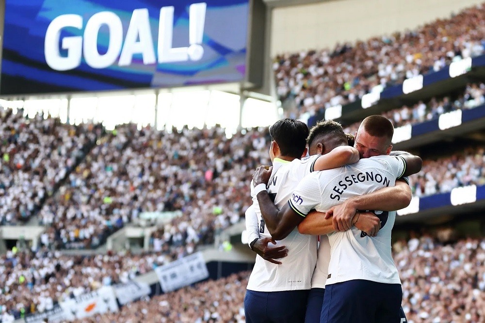 (08.14) Các cầu thủ Tottenham đã giành chiến thắng áp đảo trước Southampton trong trận đáu mở màn Ngoại hạng Anh mùa này. (Nguồn: Getty Images)