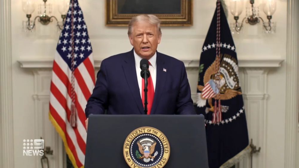 (9.24) Tổng thống Mỹ Donald Trump trong bài phát biểu được phát tại phiên khai mạc Đại hội đồng Liên hợp quốc lần thứ 75. Khai mạc Đại hội đồng Liên hợp quốc: Quan tâm chung, mối lo riêng