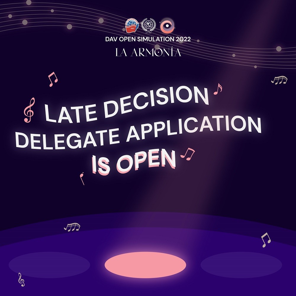 (09.22) DAVMUN đã trở lại trong mùa thứ 8 với chương trình DAV Open Simulation 2022. (Nguồn: DAVMUN)