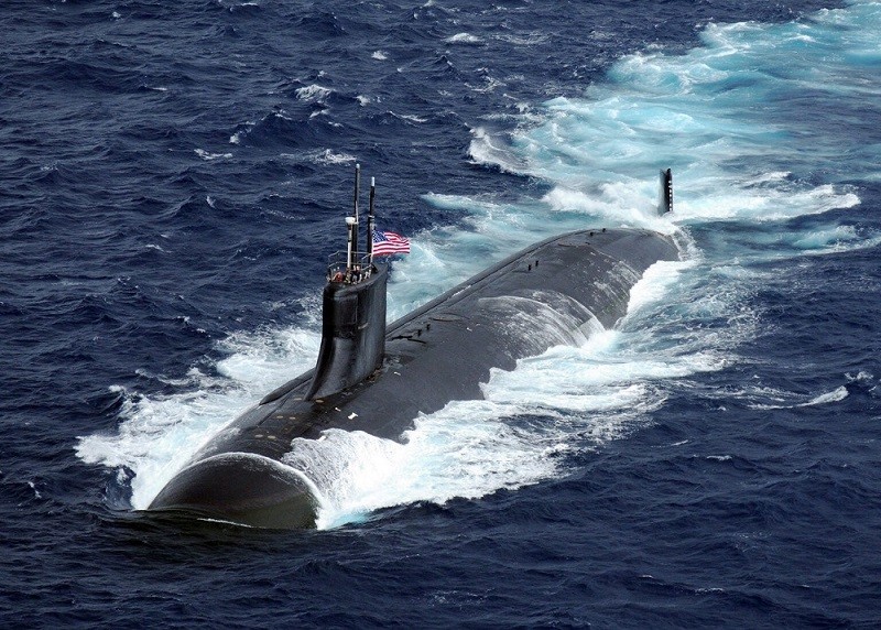 (10.21) Tàu ngầm hạt nhân Mỹ USS Connecticut. (Nguồn: US Navy)