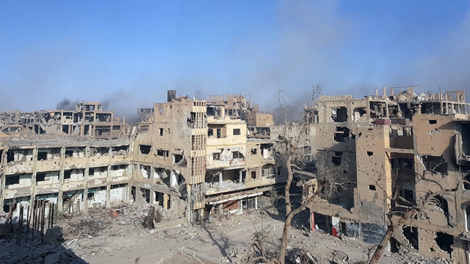 syria danh bom lieu chet khien hang chuc nguoi thuong vong