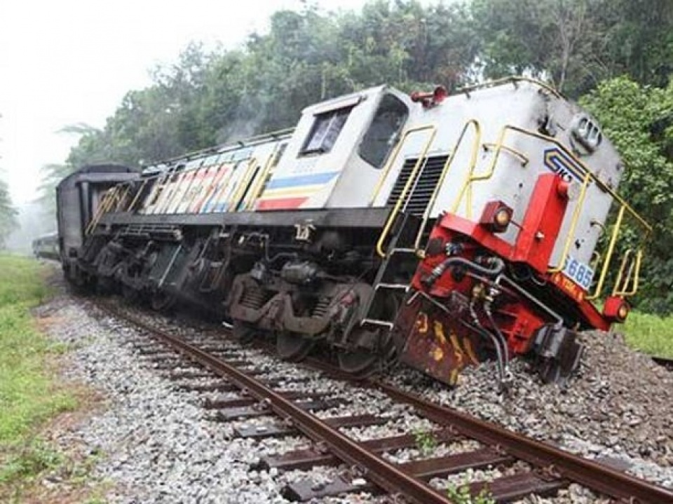 Tai nạn tàu hỏa nghiêm trọng tại Congo