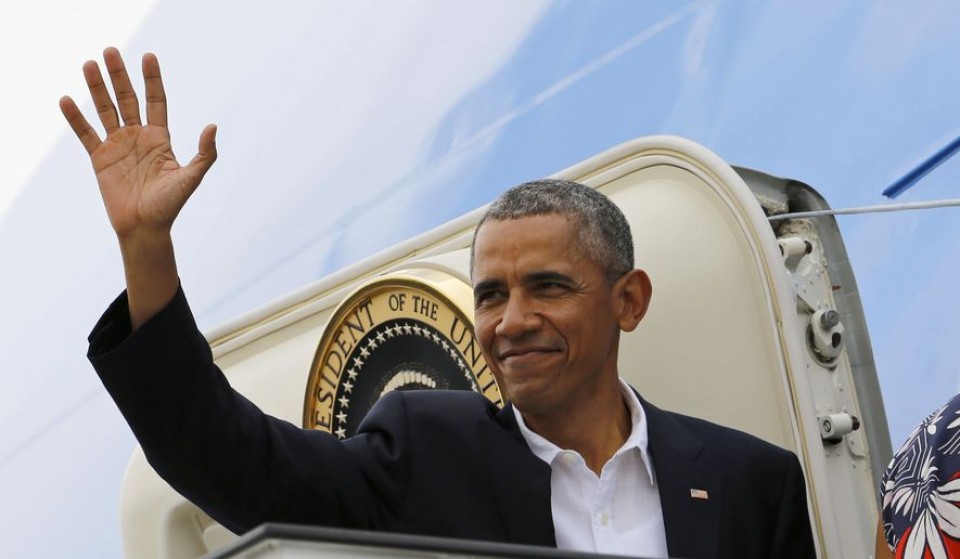 Tổng thống Obama lên đường tới châu Âu to ng tho ng obama len duo ng to i chau au