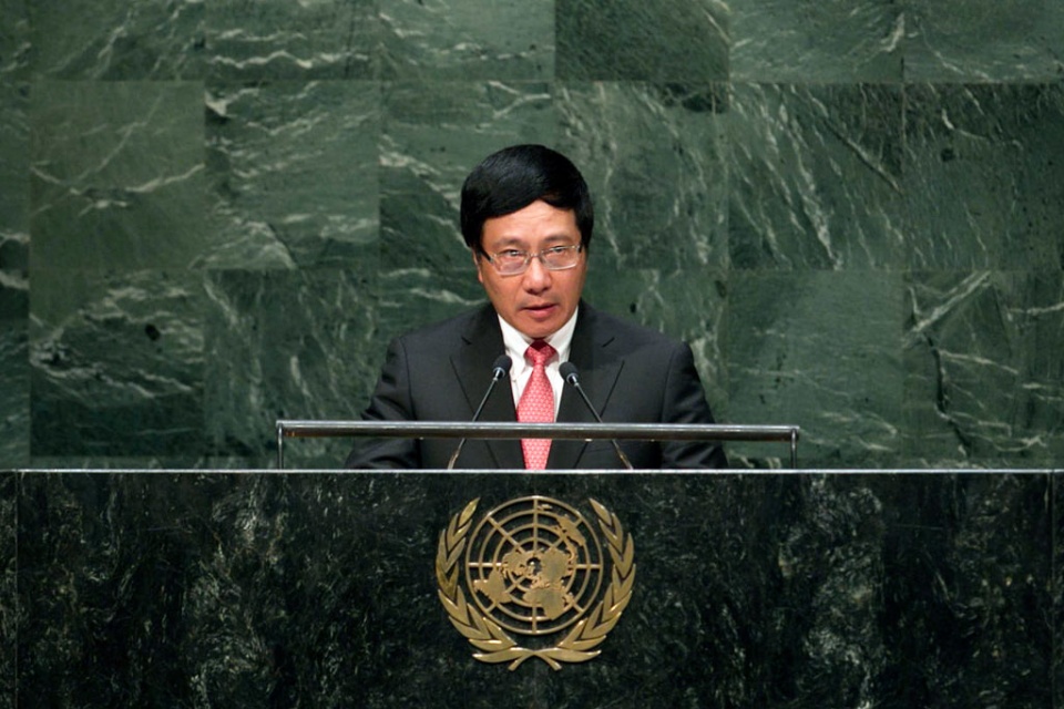 pho thu tuong pham binh minh du hoi nghi bo truong ngoai giao asean hoa ky