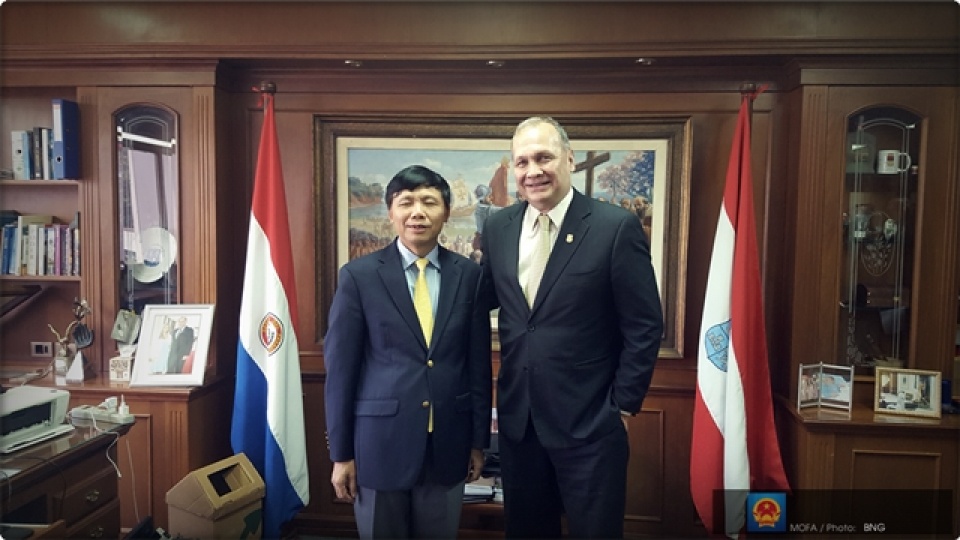Thứ trưởng Đặng Đình Quý thăm và làm việc tại Paraguay thu truong dang dinh quy tham va la m vie c ta i paraguay