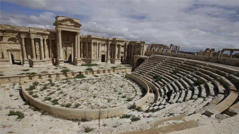 syria is tien vao thanh pho co palmyra