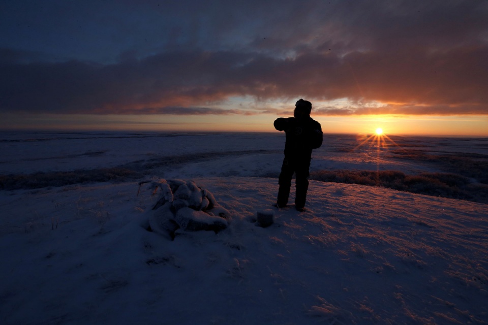 Những người chăn tuần lộc nơi băng giá nhung nguoi chan tuan loc noi bang gia
