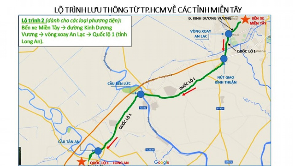 Từ TP. HCM về quê ăn Tết, đi lộ trình nào để không kẹt xe? tu tphcm ve que an tet di lo trinh nao de khong ket xe