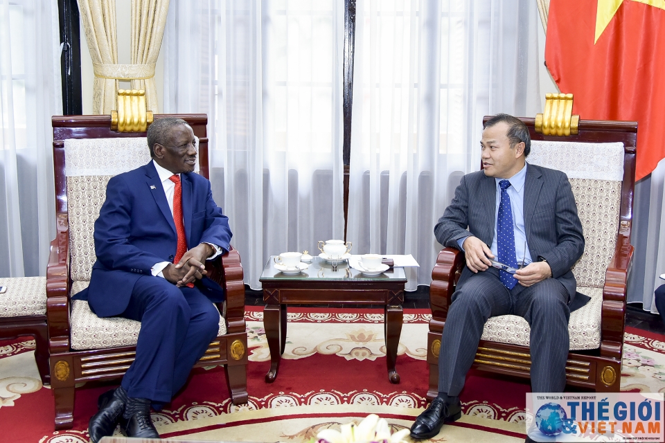 Tăng cường hợp tác nông nghiệp, thủy sản giữa Việt Nam và Namibia tang cuong hop tac nong nghiep thuy san giua viet nam va namibia