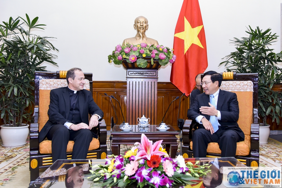 viet nam luon coi trong cac gia tri tich cuc cua cong giao