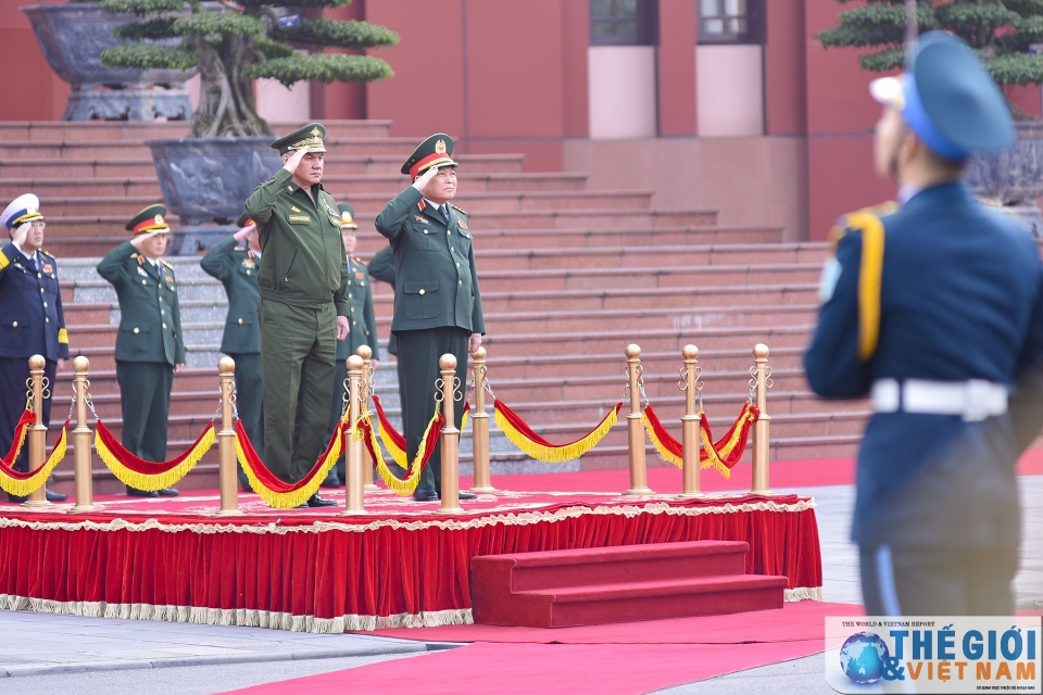 le don bo truong quoc phong nga tai bo quoc phong