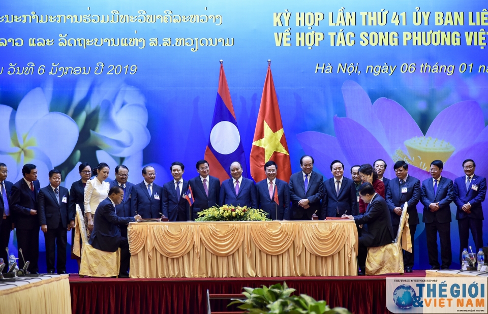 Việt Nam - Lào họp Ủy ban liên chính phủ lần thứ 41 viet nam lao hop uy ban lien chinh phu lan thu 41