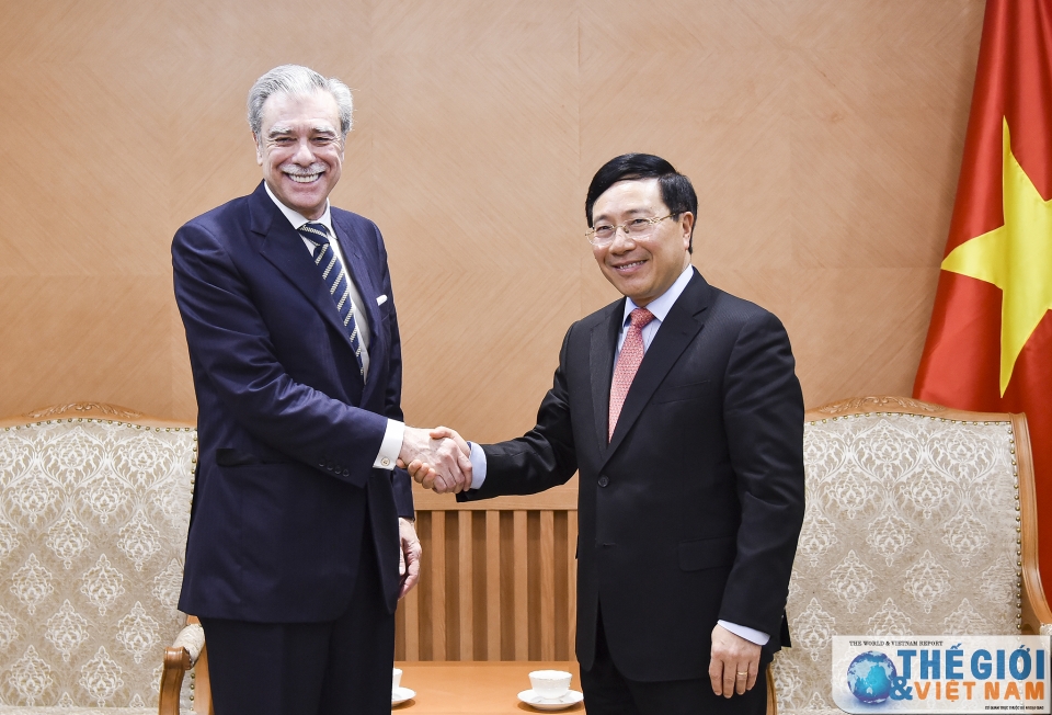 pho thu tuong pham binh minh tiep nguyen bo truong thuong mai hoa ky