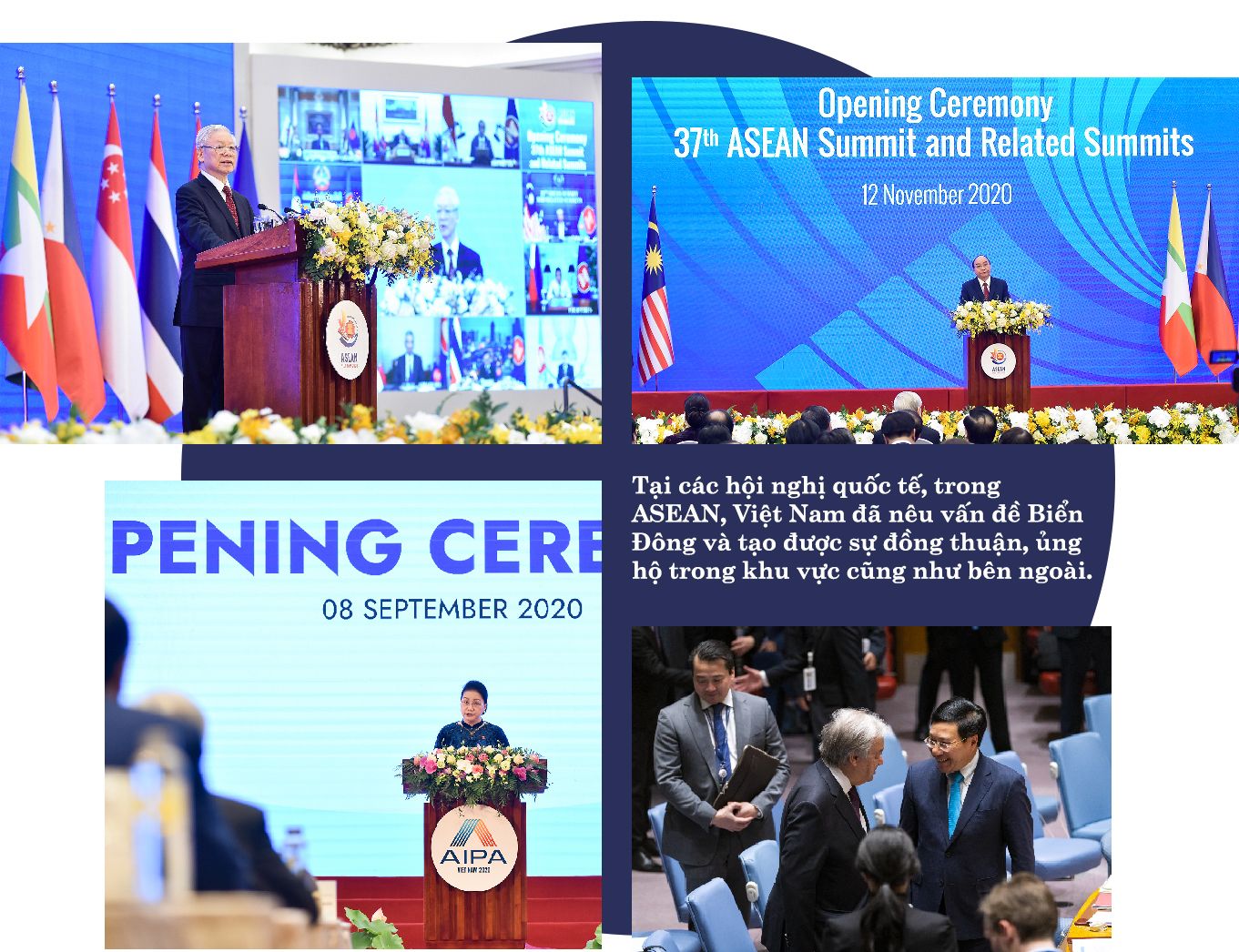 Ngoại giao Việt Nam 2020: Khi vai trò dẫn dắt 'gặp' quan tâm chung và sự thích ứng với tình hình thực tế Ngoại giao Việt Nam 2020: Khi vai trò dẫn dắt 'gặp' quan tâm chung và sự thích ứng với tình hình thực tế