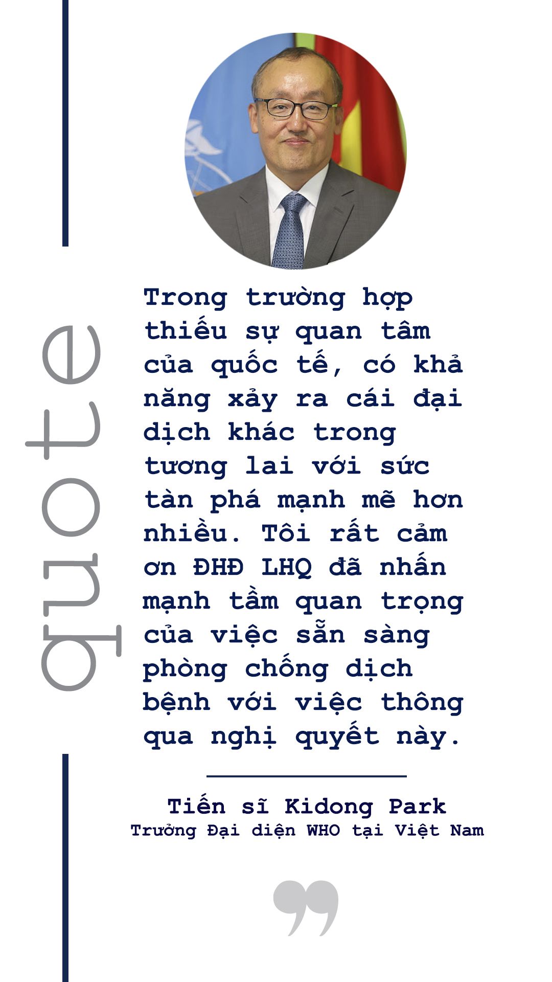 NHÀ NGOẠI GIAO KỂ CHUYỆN: Ngày quốc tế sẵn sàng phòng chống dịch bệnh và bài học dung hòa lợi ích (Kỳ 1) NHÀ NGOẠI GIAO KỂ CHUYỆN: Ngày quốc tế sẵn sàng phòng chống dịch bệnh và bài học dung hòa lợi ích (Kỳ 1)