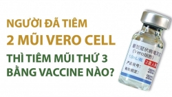 Người đã tiêm 2 mũi vaccine Vero Cell thì tiêm mũi thứ 3 bằng vaccine nào?
